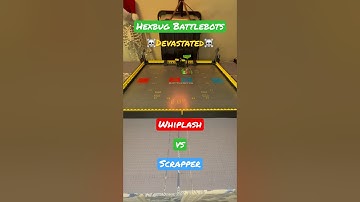 ☠️Devastated☠️  Whiplash vs Scrapper  Hexbug Battlebots  #hexbugbattlebots #hexbugvideos #battlebots