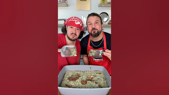 Litter box cake 🐈‍⬛ w/ @nicktguy #shorts