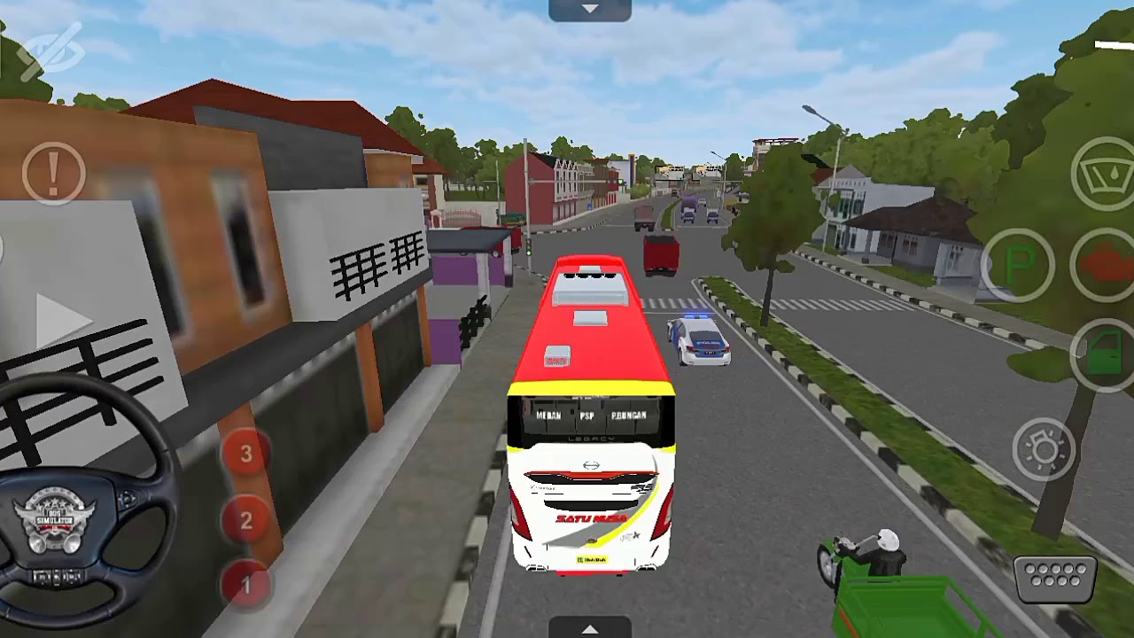  Bus  satu  nusa  bussid YouTube