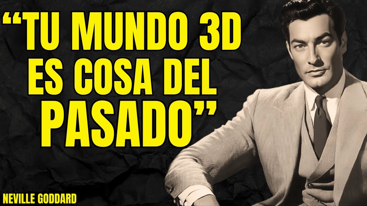 Deja de reaccionar al 3D… No es real | Neville Goddard Profesor
