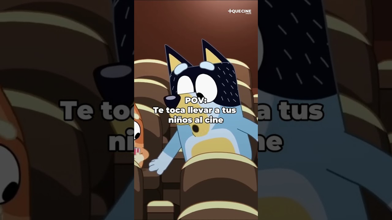 Llevar a tu hijo al cine, es vivir toda una película. 🎬 Este Día del Niño, ven a ver #Bluey. 💙🐶