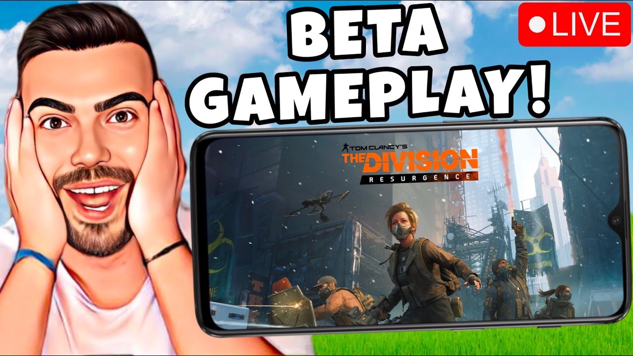 🔴THE DIVISION MOBILE BETA LIVE GAMEPLAY!🔴