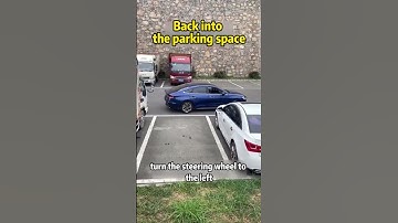 The easiest way to park your car!#car #driving #shorts #tips