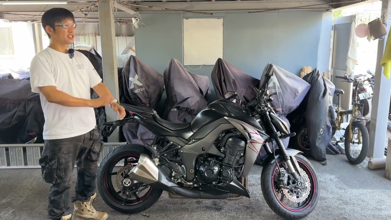 KAWASAKI Z1000参考動画「考えただけで旋回できる優秀なデザイン」