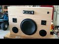 DIY car stereo boom box build