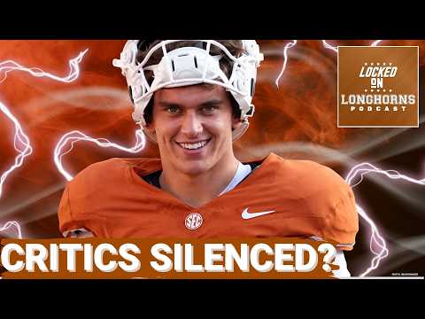 REDEMPTION: Arch Manning QUIETS DOUBTERS with HISTORIC Comeback Against Ohio State | Texas Football