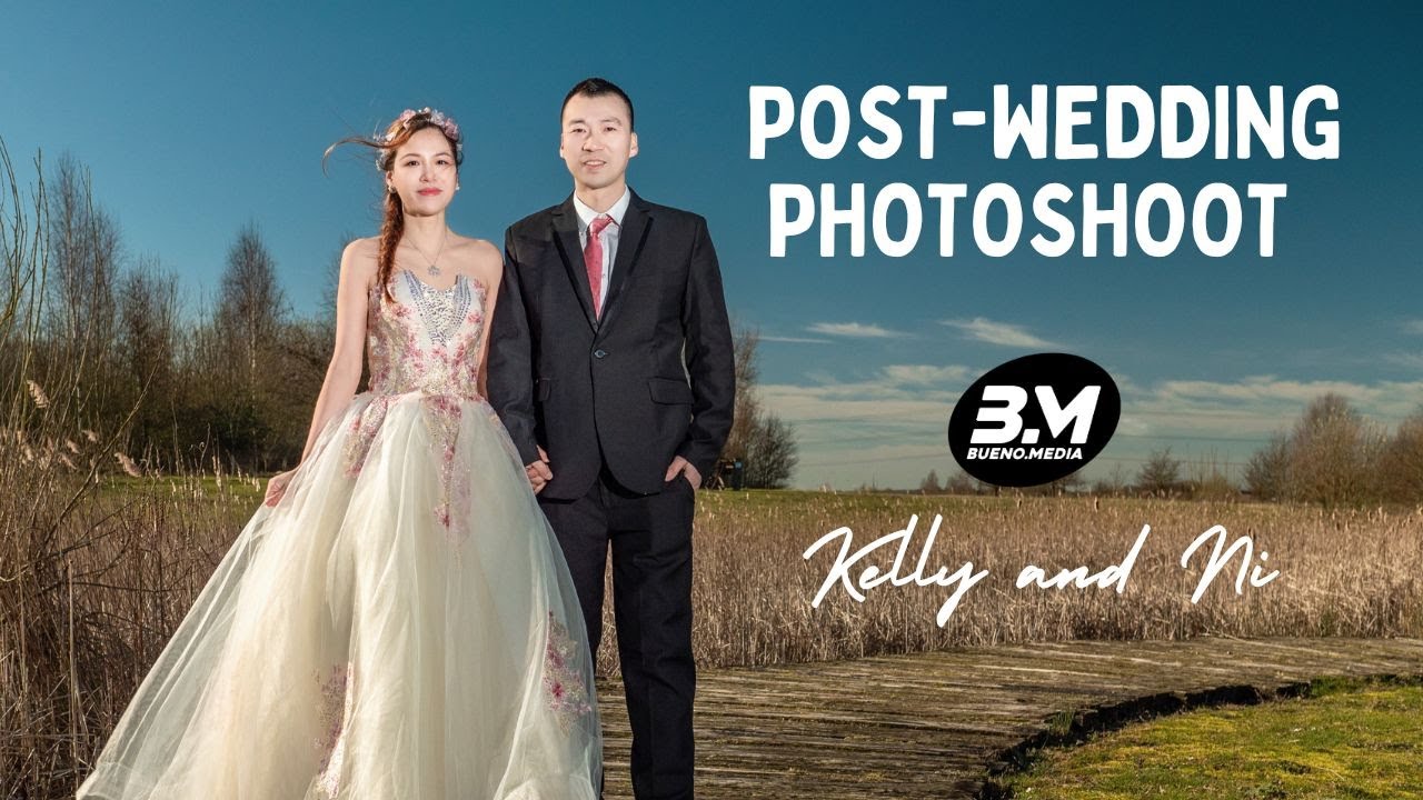 Kelly and Ni Post wedding photoshoot BTS - YouTube