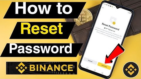 "How to Reset Your Binance Login Password // Binance password reset kaisy karen #Binance