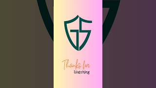 From Sketch to logo | G   S monogram logo #vectorink #logo  #logodesign