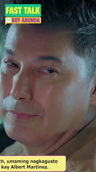 Faith Da Silva, nagkagusto kay Albert Martinez! #shorts | Fast Talk with Boy Abunda