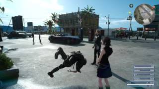 FINAL FANTASY XV Bug - Falling Down Animation