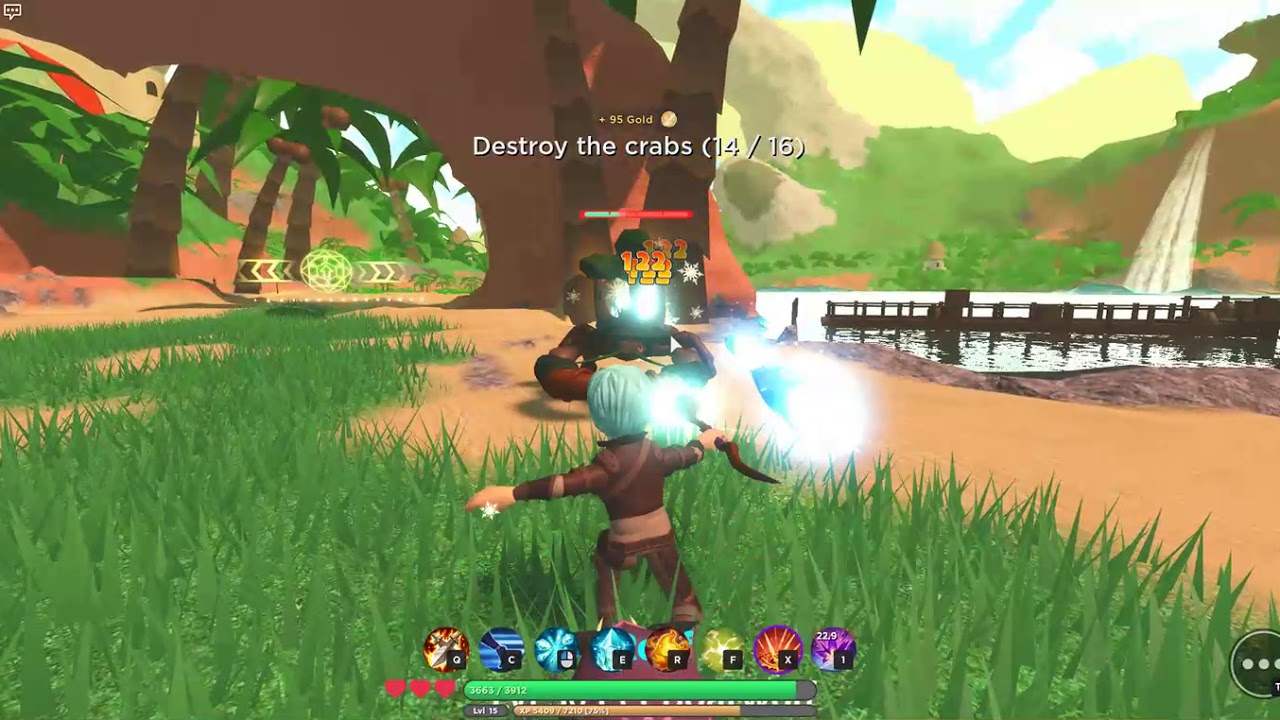 New elementalist class, & The last 2 world 1 dungeons Roblox World