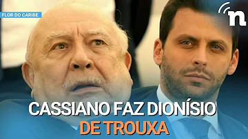 O que acontece com Dionísio no final de Flor do Caribe?