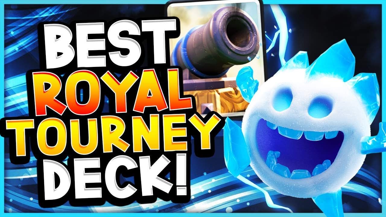 #1 DECK for the ROYAL TOURNAMENT in CLASH ROYALE!