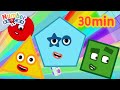 Geometry Fun Compilation for Kids | Learn to Count with Numberblocks