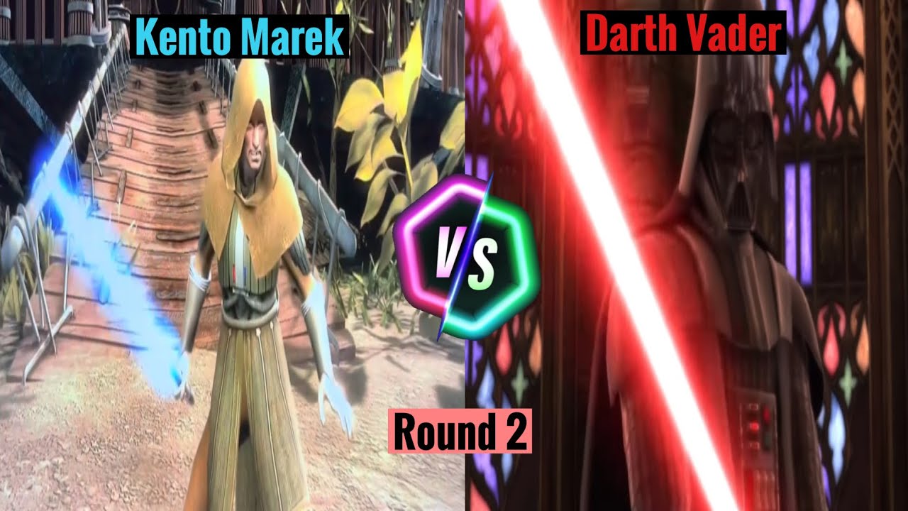 Star Wars: The Force Unleashed - Kento Marek Vs Darth Vader -  Round 2