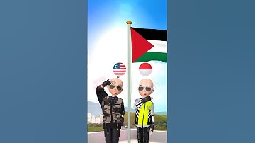 Aksi Upin Ipin😆 | Bendera Palestina Dibakar‼️#shorts #youtubeshorts #upinipin #nalusha #trending