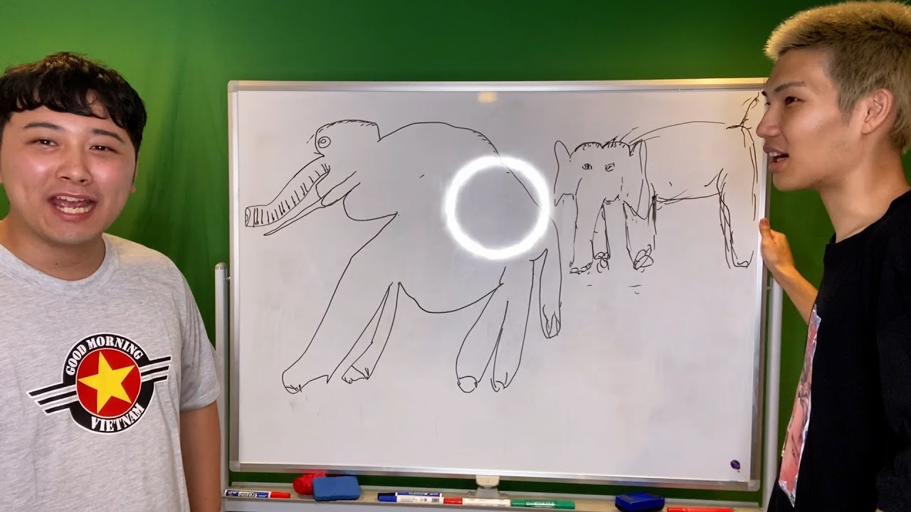 アート対決したらちんの絵が衝撃的すぎたwww