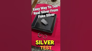 Easy Home Method To Tell Real Silver From Fake Silver How To Tell Silver