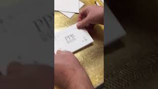 Duplexing Letterpress Paper
