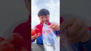 The Fastest Way To Make Ketchup! #Shorts #Mingweirocks