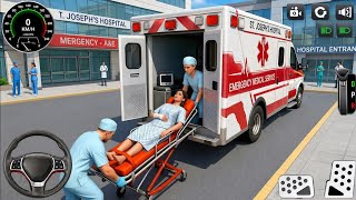 Ambulance City Rescue Simulator 3D Game - 911 Us Emergency Ambulance - Android Gameplay screenshot 5