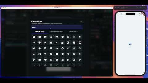 FlutterFlow Icon Widget Tutorial for Beginners | Use Icons in Your App