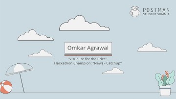 "Visualize for the Prize" Hackathon Champion: "News - Catchup" | Postman Student Summit