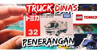 MAINAN TRUCK MINI TOMICA MLIT LIGHTING VEHICLE #mainantruk #tomicaindonesia #tomicacollection