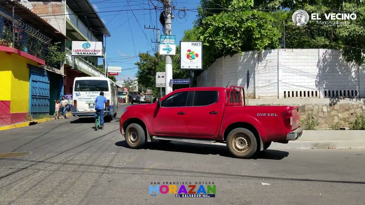 Parte de las Calles de San Francisco Gotera, Morazán El Salvador