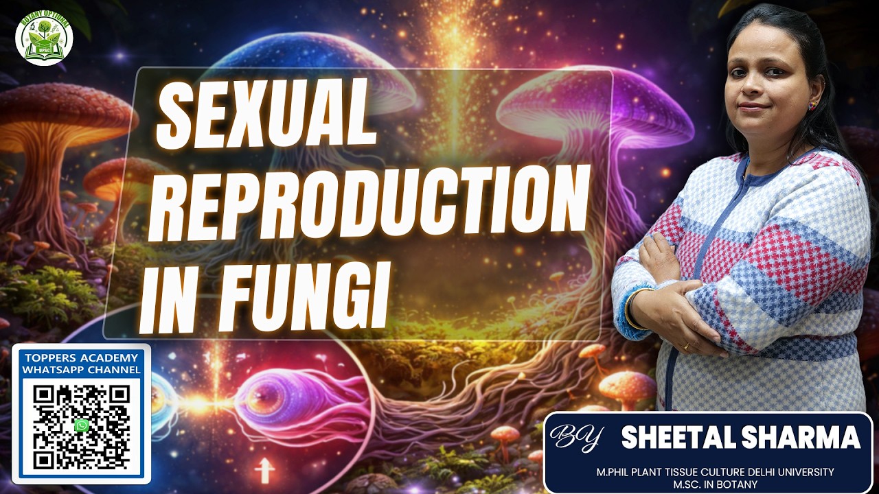 “Sexual Reproduction in Fungi” by Sheetal Sharma Mam