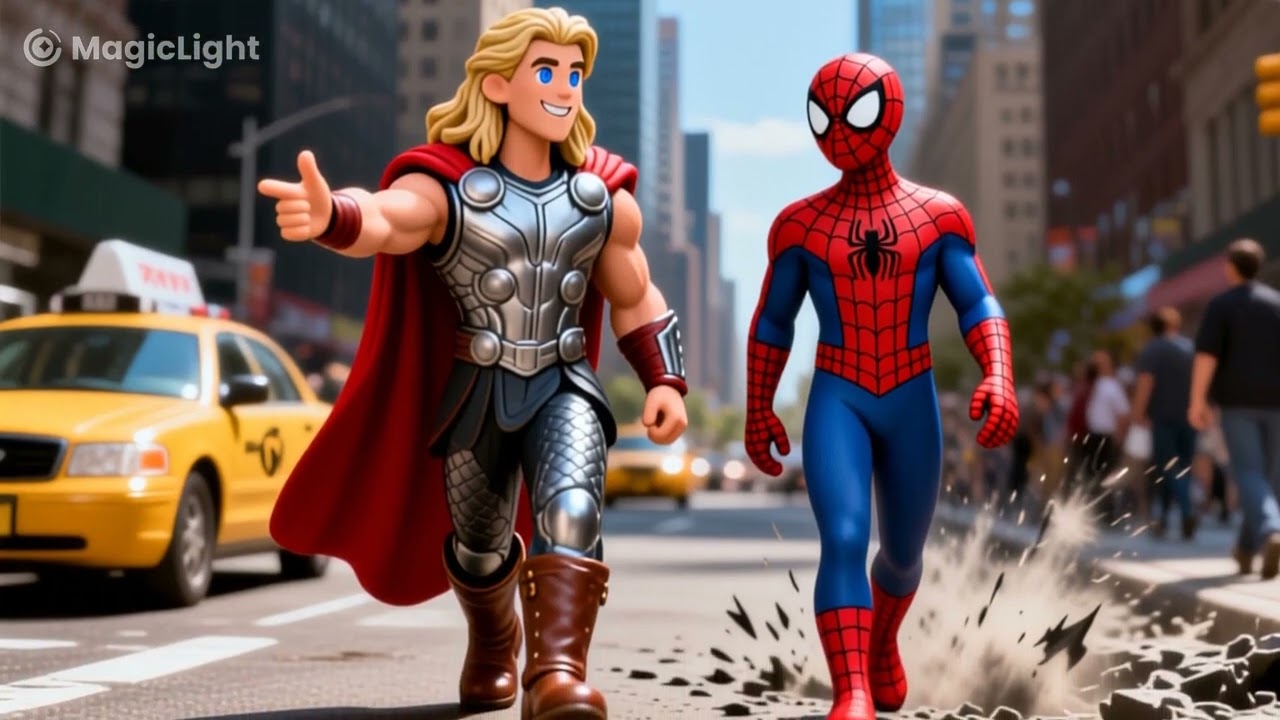 Superman vs Robot 🤖🦸‍♂️ The Ultimate AI Battle 🔥 