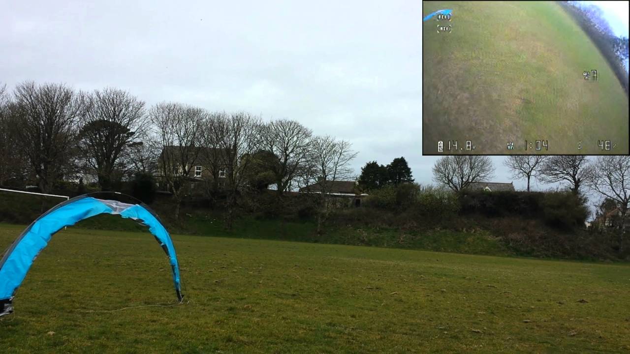 Emax Nighthawk 250   1st Airgate Practice