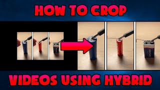 How to Crop ANY Video in Hybrid | Intermediate Guide to the Cropping Tools in Hybrid