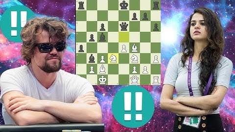 Perfect chess game 96, Magnus Carlsen vs Tania Sachdev