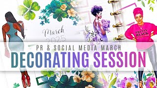 DIY Planner Plan With Me March 2025 Weekly & Monthly Setups