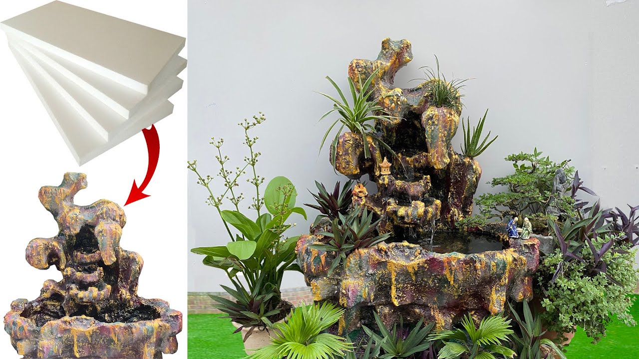 Styrofore For Fish Recycle: Styrofoam boxes turn into beautiful fish tanks. - YouTube