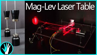 Can Magnets Stop Vibrations? Magnetic Levitation Laser Table - Holograms 1