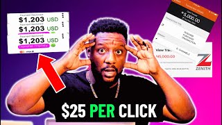 These Websites pay $25 Per click (Earn Money Online With no Capital) screenshot 4