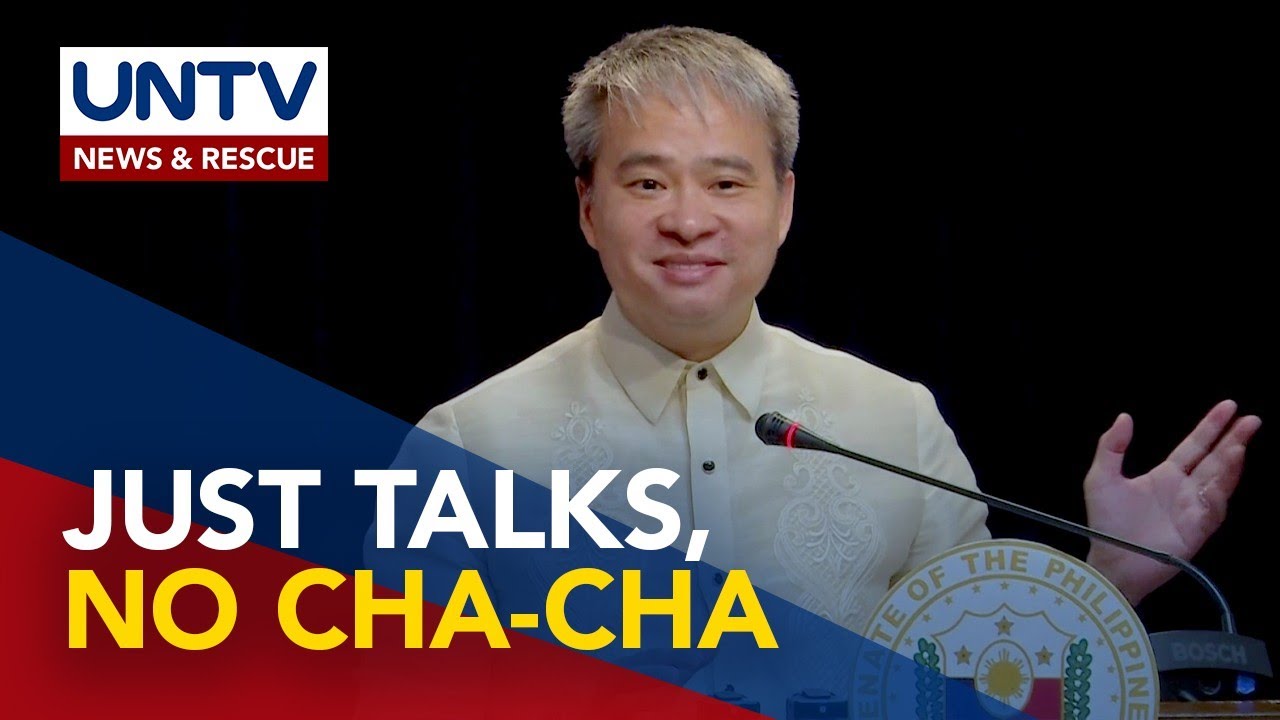 ‘Cha-cha’, not discussed in LEDAC meeting — Sen. Villanueva