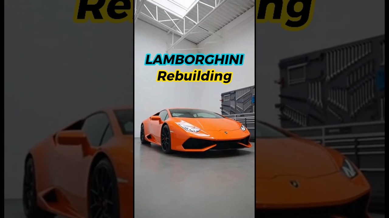 Tearing Down a Lamborghini — Then Rebuilding It from Scratch 