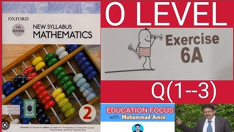 OXFORD 7TH EDITION|MATHEMATICS 2|EXERCISE 6A|QUESTION 1|2|3|D2MATH|O LEVEL MATH|ALGEBRAIC FRACTIONS|