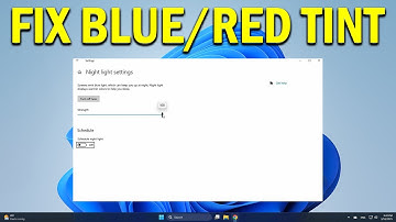 How To Fix Blue or Red Tint on Monitor in Windows 11/10 - Quick Fix