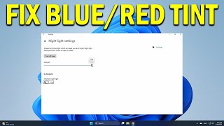 How To Fix Blue or Red Tint on Monitor in Windows 11/10 - Quick Fix