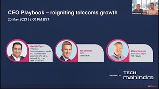 TM Forum-Tech Mahindra’s CEO Playbook Webinar: Reigniting Telecoms Growth screenshot 5