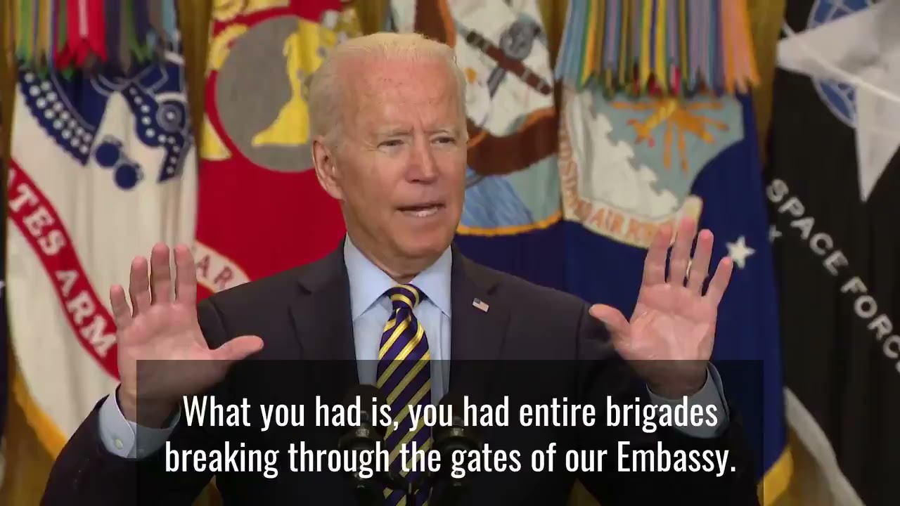 Biden Promises No Airlift Evacuations in Afghanistan - July 8, 2021