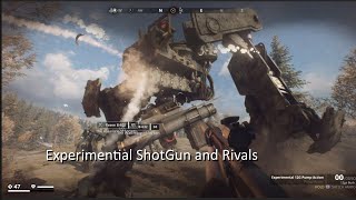 Generation Zero Experimental Shotgun and fighting Rival