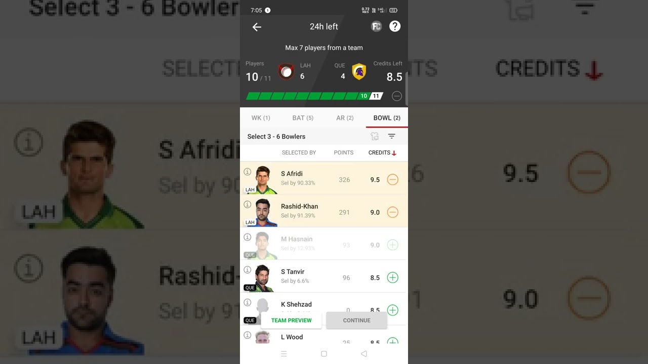LAH vs QUE dream 11 team prediction// Lahore Qalandars vs Quetta gladiators dream team 