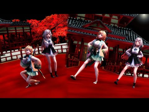 「Hololive MMD」Summertime 「百鬼あやめ／風真いろは」【Nakiri Ayame / Kazama Iroha】