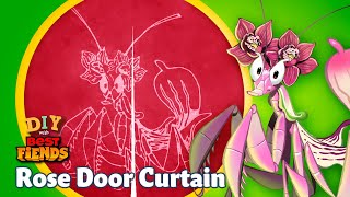 S2 E7: DIY Rose Door Curtain screenshot 3